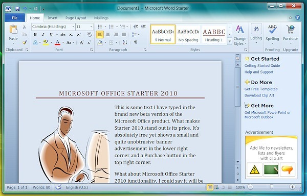 Computer Microsoft Word Programs
